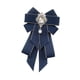 thumbnail image 2 of Broche De Lazo De Cinta, Pajarita Con Lazo, Elegante Alfiler De Corbata Para Traje, Camisas, Blusas, Azul, 2 of 5