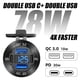 thumbnail image 2 of Cargador USB HCGZHEN de 12 V actualizado con 4 puertos para vehículos, 2 of 7