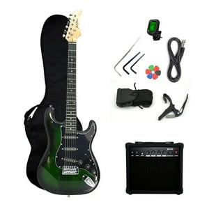 Ibrah Music - Guitarra Eléctrica Stratocaster Ibrah + Amplif + Accesorios