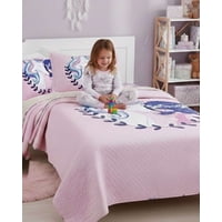 Mylhogar - Cubrecama Quilt Sherpa Otoño Invierno Plaza Y Media