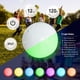 thumbnail image 2 of Pelotas Playa LED FLAMDYNO 4 Pack 30cm Impermeables, 2 of 3