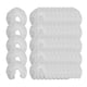 thumbnail image 3 of 50x Fundas Para Reposacabezas Desechables Blancas Para Sillas De Masaje SPA, 3 of 5
