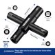 thumbnail image 3 of Llave WORKPRO 2 pzas 4 vías para llave de paso negra, 3 of 6