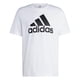 thumbnail image 1 of Camiseta adidas Essentials Single Jersey Big Logo blanca para hombre, 1 of 9