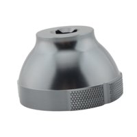 Magideal - Herramienta De Extracción De Pedalier De 16 Muescas, Extractor De Instalación, Resistente, Herramienta De Bloqueo Central De Rueda Libre De Cassette P Gris