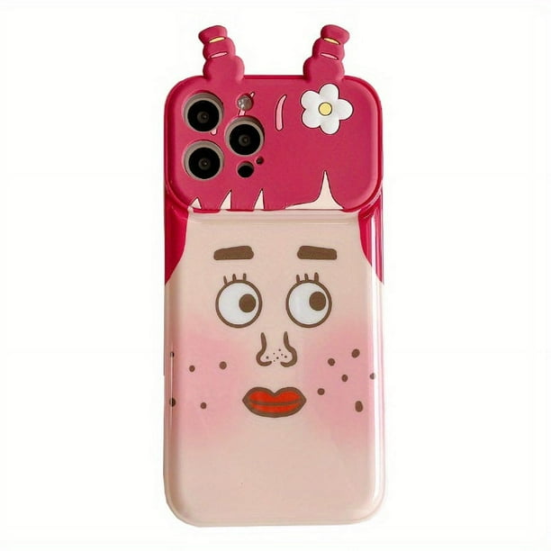 Lens Patch IMD Funny Girl Phone Case For Apple IPhone 14 13 12 11 Pro Max
