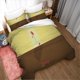 thumbnail image 2 of Princess and Beast Cartoon Duvet Cover Set 100% Microfiber Bedding Set Skin-Friendly 3 Piece Comforter Cover Set for a Comfortable Sleep, 2 of 5