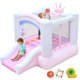 thumbnail image 1 of Brincolín inflable Bestsun para niños con tobogán y aro, 1 of 7