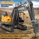 thumbnail image 5 of Excavadora RC DOUBLE E Volvo 17 canales 3 en 1 con control remoto, 5 of 9