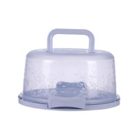 Bothyi - Recipiente Para Pasteles Con Tapa Manija Recipiente Para Almacenamiento De Pasteles Para Pasteles Postre Azul