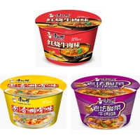 Fideo Instantaneo En Potes Kang Shi Fu Pack 3 Sabores