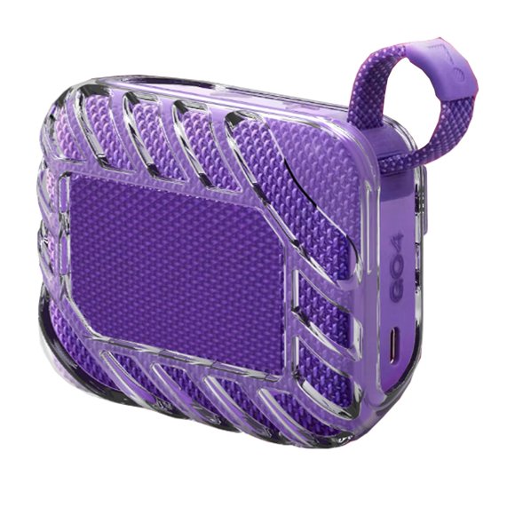 Funda NSHOLSTAME Go 4 - Altavoz Bluetooth (TPU), color blanco transparente