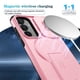 thumbnail image 2 of Funda para Samsung Galaxy S24+ 5G / S25+ 5G 6.7" con Soporte Plegable Invisible, Carga Inalámbrica Magnética MagSafe, Carcasa Deslizante para Cámara, Funda Protectora Resistente a Golpes y Caídas, Ro, 2 of 10