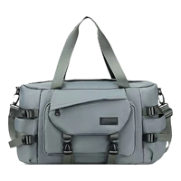 Bolso De Viaje Belug Amplio Genérico De Mano Gris