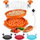 thumbnail image 1 of Desmenuzadora de Pollo Grande Rupal Essentials con Giro Libre de BPA, 1 of 8
