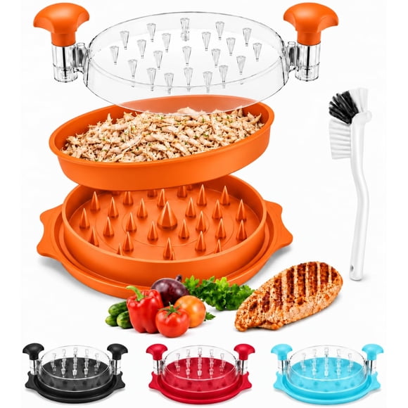 Desmenuzadora de Pollo Grande Rupal Essentials con Giro Libre de BPA