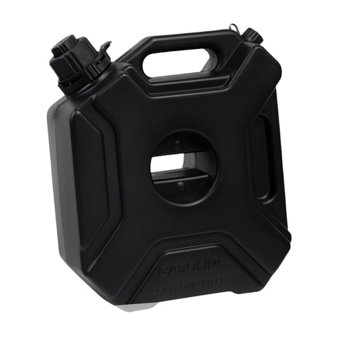 Magideal - Tanque De Combustible, Recipiente De Combustible De Repuesto, Recipiente De Combustible De Repuesto, Recipiente De Almacenamiento Portátil De 5 Litros Negro