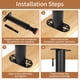 thumbnail image 4 of Patas De Soporte Ajustables Para Cama De Metal 8 Piezas, 4 of 7