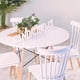 thumbnail image 3 of Comedor Mesa Estela 100cm Blanca + 4 Sillas Windsor Blanca, 3 of 3