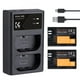 thumbnail image 1 of Kit Cargador Dual + 2 Baterías Lp-e6 Canon 2250 Mah, 1 of 3