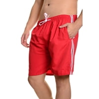 Likeshop - Traje De Baño Hombre Forro Malla Lineas 203