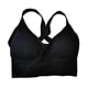 thumbnail image 4 of Comfort Sports Bra Yoga Crop Top Chaleco Ropa Interior Para Correr Negro XL, 4 of 5