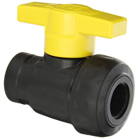 Válvula de bola Valve Greenleaf SU075E de polipropileno 3/4" NPT