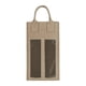 thumbnail image 3 of Bolsa De Regalo De La Botella De Vino Reutilizable Con Manijas Bolsas De Vino Para La Fiesta De La Boda Cena Beige, 3 of 5