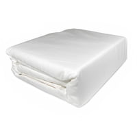 Zahr - Juego De Sábanas Marina Lisa Colores 2.5 Plaza Blanco