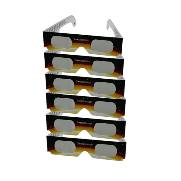 Pack de 6 gafas para eclipse solar Bookishbunny