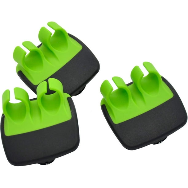 Pelador de mano de 3 piezas para patatas, frutas y verduras de cocina, con 3 tipos de cuchillas para satisfacer tus diferentes necesidades.