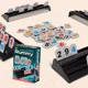 thumbnail image 3 of Rummy Cube - Juego familiar clásico para 6 jugadores, a partir de 8 años, con más fichas y seis estantes. Ideal para niños, adultos y familias., 3 of 5