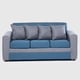 thumbnail image 2 of Sofa Roma 2 Puff Nevi Bicolor Azul y Gris, 2 of 3