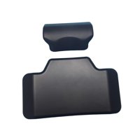 Magideal - Respaldo Del Almohadilla Trasera Almohadilla Trasera Alforja Tronco Respaldo Del Fácil De Instalar Estuche Trasero Negro Caja Cojín