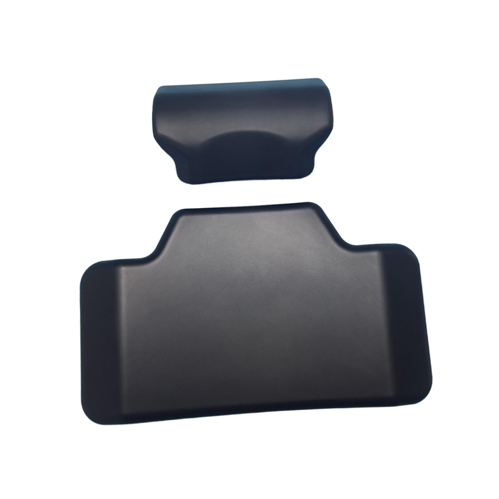 Magideal - Respaldo Del Almohadilla Trasera Almohadilla Trasera Alforja Tronco Respaldo Del Fácil De Instalar Estuche Trasero Negro Caja Cojín