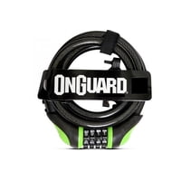 Candado Onguard Espiral Clave 180X12Mm | Verde