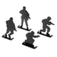 thumbnail image 5 of 4 Uds. De Objetivos De Práctica De Tiro De Metal, Objetivo De Plinking, Soldados Similares A Humanos, 5 of 5