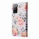 thumbnail image 5 of FOXDOCK Funda Tipo Cartera Floral para Samsung Galaxy S20 FE 4G ,Funda con Tapa de Cuero PU, Protección Antigolpes con Ranuras para Tarjetas y Soporte, 5 of 5
