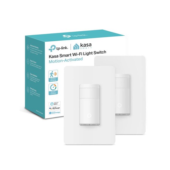 Kasa Smart WiFi Motion Sensor Switch KS200MP2, Single Pole
