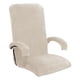 thumbnail image 4 of Funda Giratoria Para Silla De Ordenador Con Superficie De Terciopelo, Funda Para Silla De Ordenador, Color Beige, 4 of 5