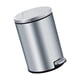 thumbnail image 5 of Cubo De Basura De Paso Redondo, Cubo De Basura, Manos Libres, Impermeable, Para Cocina, Baño, Hogar, Plateado, 5 of 5
