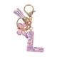 thumbnail image 4 of Llavero De Resina Adornos Niñas Mujeres Regalos Alfabeto Inglés Llavero Llavero L, 4 of 5