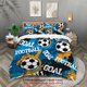 thumbnail image 1 of The football three-piece duvet is soft and skin-friendly, fits everyone and every room, and is available in a variety of sizes, 1 of 5