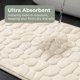 thumbnail image 4 of REGALWOVEN Alfombras de Baño de Espuma Viscoelástica Ultra Suave Antideslizante Alfombrilla de Baño Absorbente de Agua Secado Rápido Alfombra de Baño Caqui 20" x 32", 4 of 6