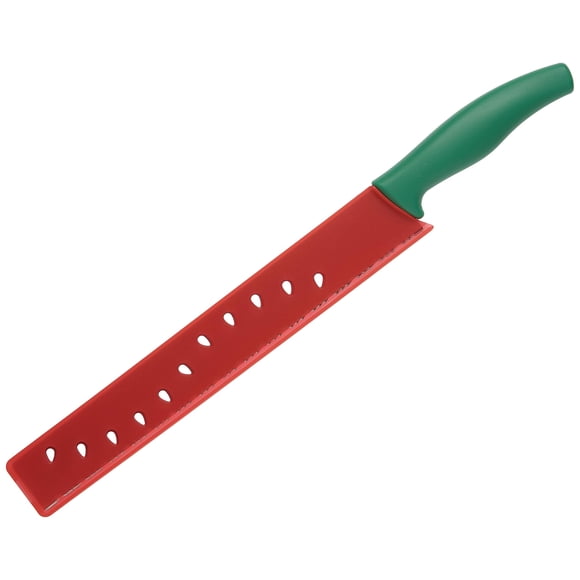 Cuchillo Kuhn Rikon Melon 1 con hoja de acero inoxidable rojo/verde
