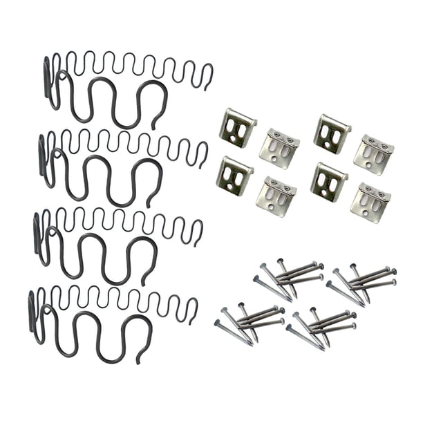 Kit De Reparación De Muelles De Sofá De 4 Piezas, Suministros De Bricolaje Para Reparar El Asiento Del Sofá En El Hogar, Longitud De 40 Cm