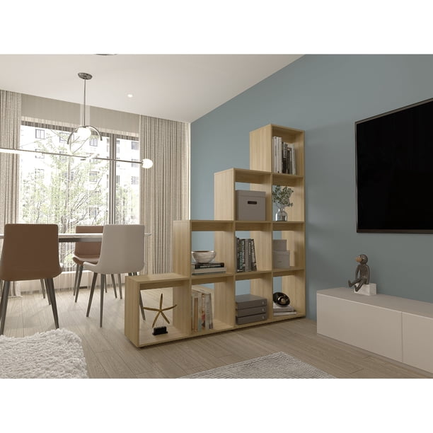 Biblioteca Escalera Modular Beijing Rovere 169,9x155,1x30 Cm