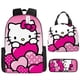 thumbnail image 1 of Hello Kitty Student School Bag Hello Kitty Lunch Bag Insulated Lunch Bag Cartoon Cute KT Children's Backpack Mochila, 1 of 3