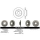 thumbnail image 2 of Disco Freno para auto BMW 320i 1997-2006 Trasero, 2 of 2