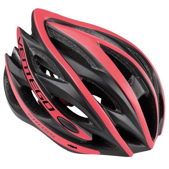 Casco Kross Ventego Negro/Rojo - MD